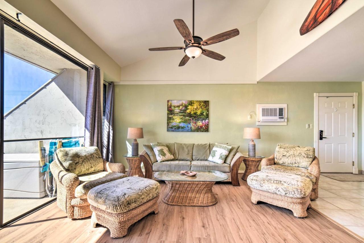 Kihei Oceanside Escape With Balcony - Steps To Beach Exteriör bild
