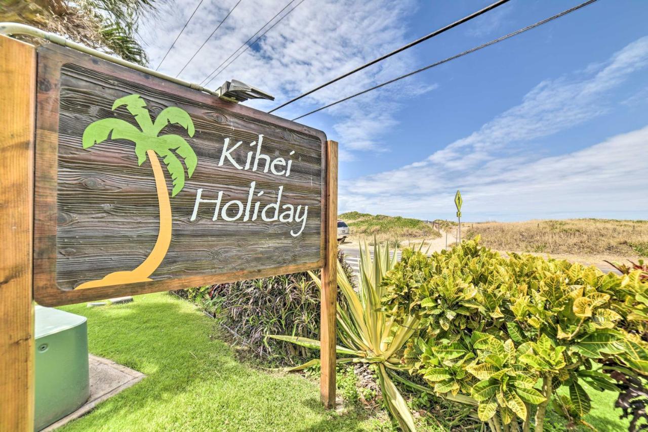 Kihei Oceanside Escape With Balcony - Steps To Beach Exteriör bild