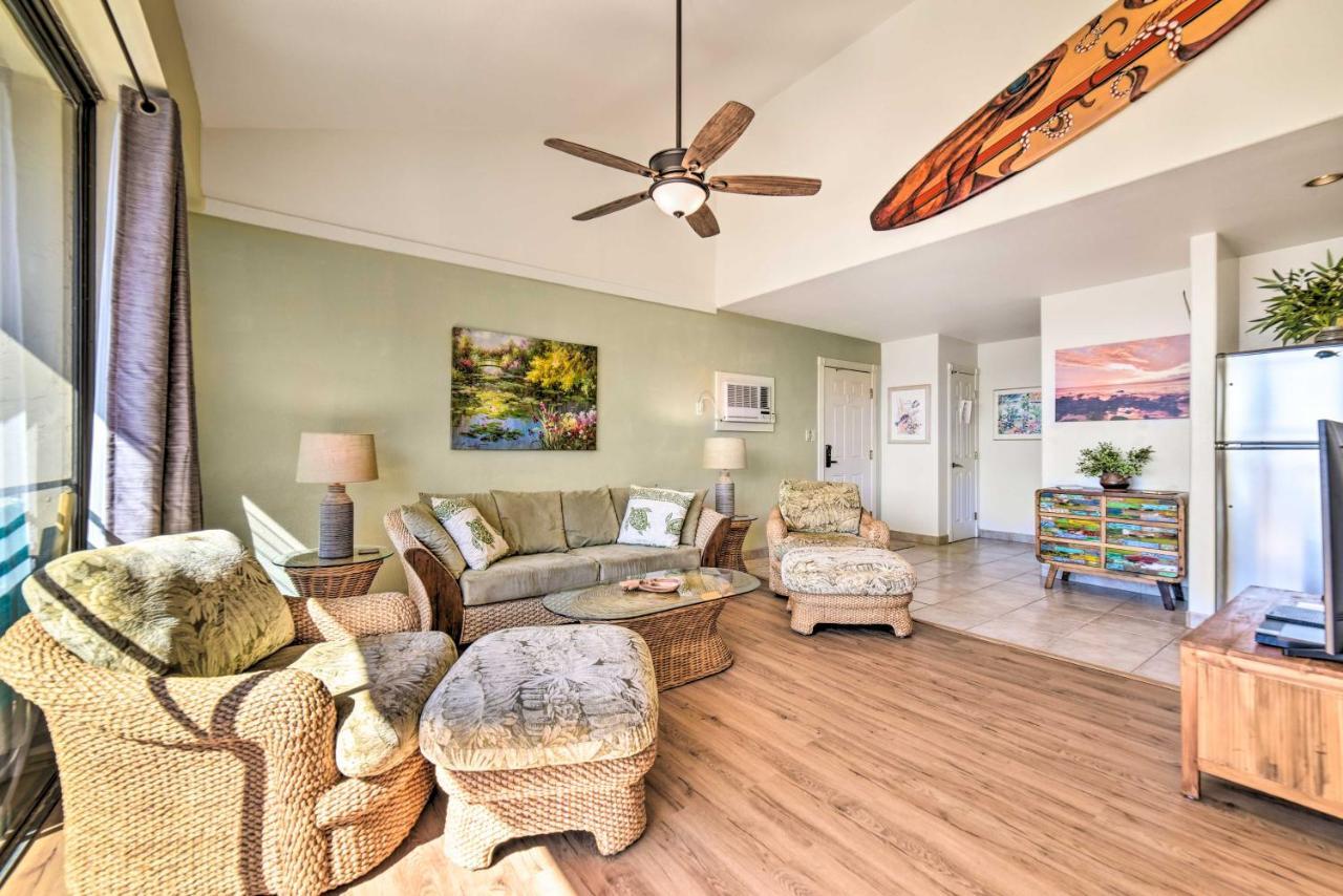 Kihei Oceanside Escape With Balcony - Steps To Beach Exteriör bild